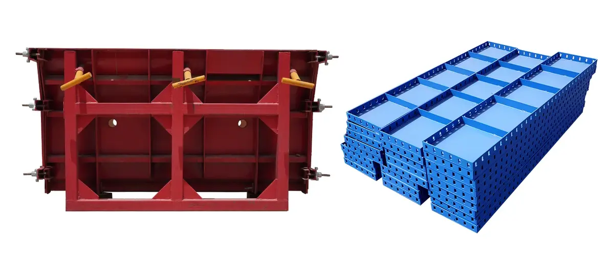 انواع قالب بتن فلزی