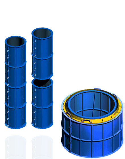 قالب های گرد