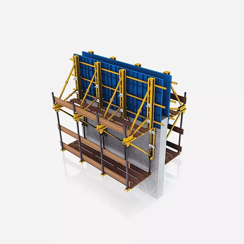 قالب بندی دیوار دو طرفه