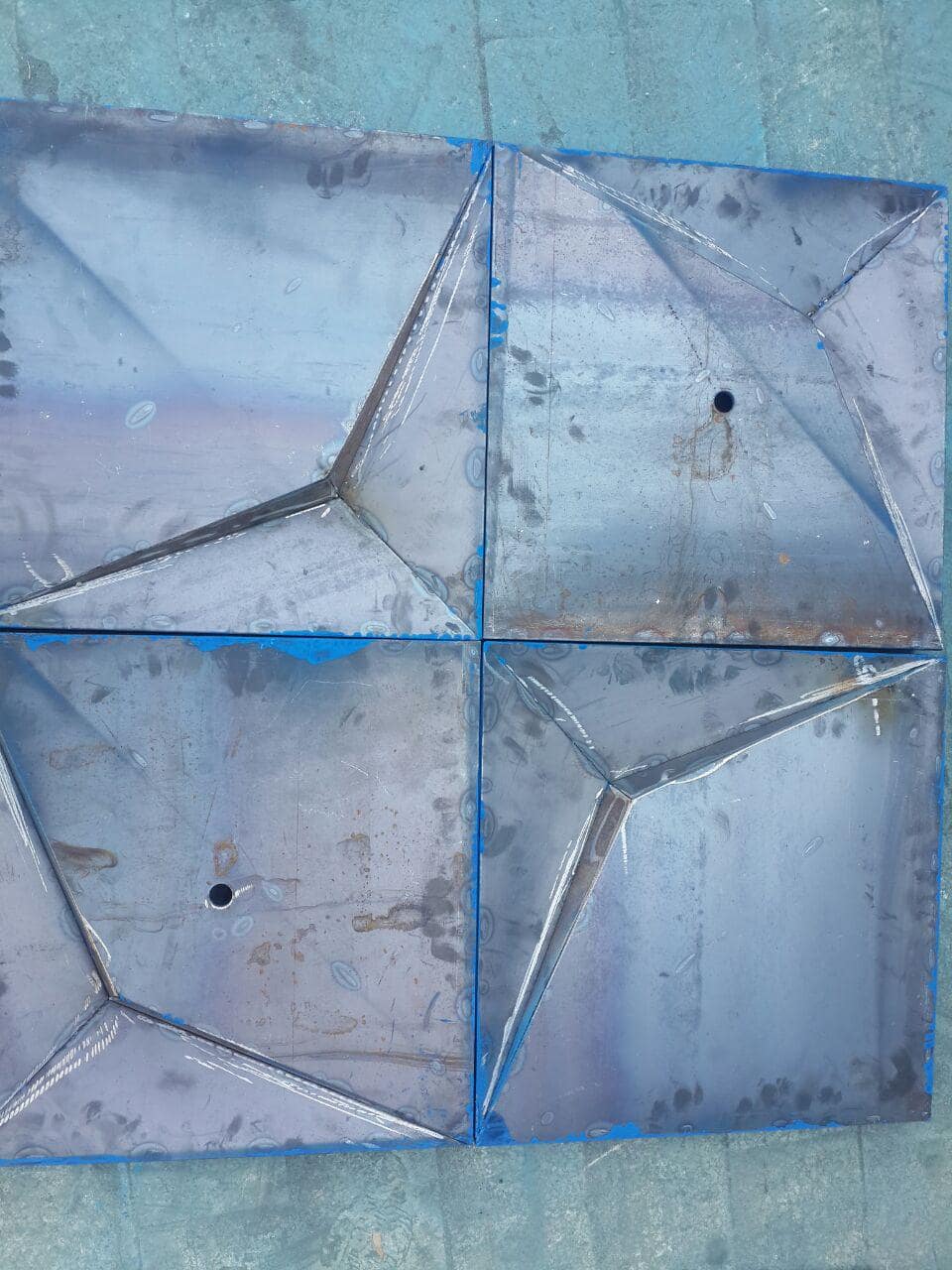 قالب طرح ستاره ای