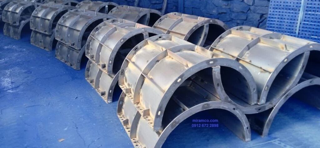 قالب ستون گرد